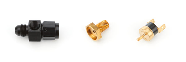 DERALE In Line Fluid Thermostat 6an 190 Degree 35025