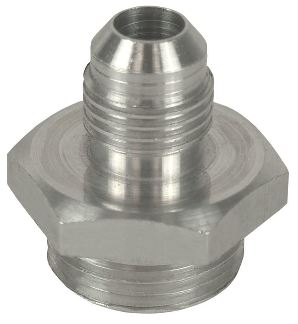 DERALE Aluminum Fitting -6AN x 5/18-18 O-ring 59106
