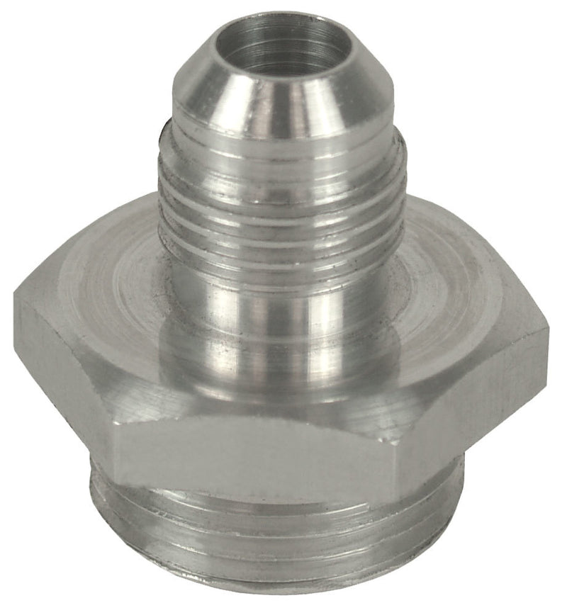 DERALE Aluminum Fitting -6AN x 5/18-18 O-ring 59106