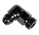 DERALE Fitting 90 Degree 7/8-14 to -8AN Male 59508