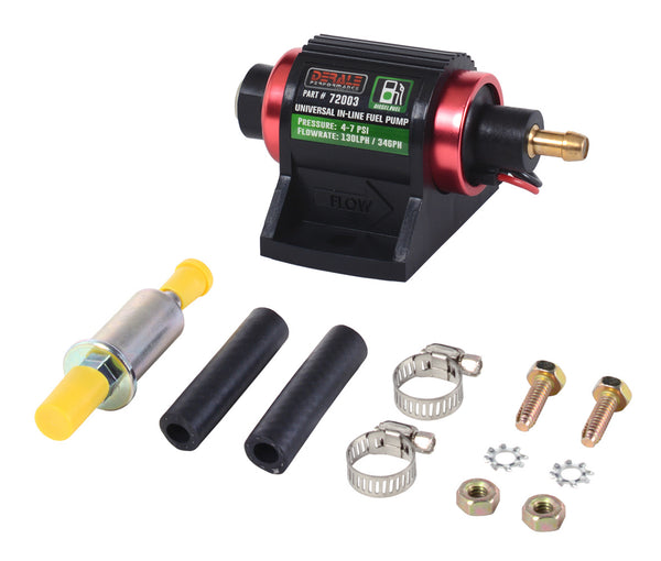 DERALE In-Line Fuel Pump 130LPH Diesel 72003