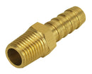 DERALE Straight Hose Barb Fitti ng 1/4 NPT M x 3/8 Barb 98100