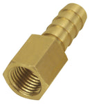 DERALE Straight Hose Barb Fitti ng 1/4 NPT F x 3/8 Barb 98104