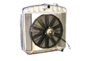 DEWITTS RADIATOR Radiator w/Fans 55-57 Chevy LS Auto Trans Raw 32-6139013A