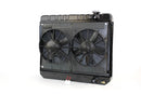 DEWITTS RADIATOR Radiator w/Fans C-10 Trk LS 63-66 Man Trans Blk 32-6239017M