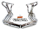 DOUGS HEADERS SBC Side Mount Headers - Chrome - 63-82 Vette D380-C