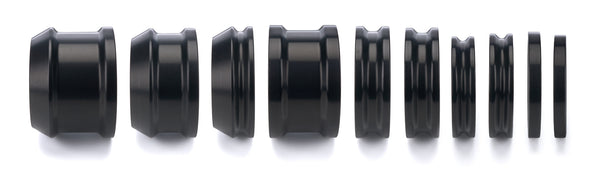 DIVERSIFIED MACHINE Alum Spacer Kit Black SRC-2590B