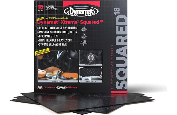 DYNAMAT Xtreme Mat Squared 8 - 18in Square Sheets 10420