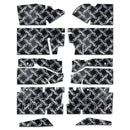 DYNAMAT 79-93 Mustang Floor Kit Custom Cut XFO M3 F