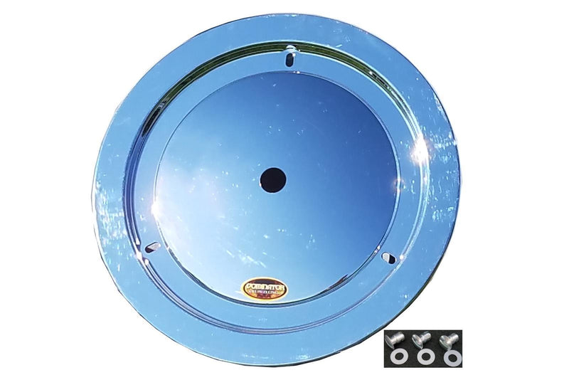 DOMINATOR RACE PRODUCTS Wheel Cover Bolt-On Chrome Real Style 1006-B-CHROME