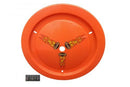 DOMINATOR RACE PRODUCTS Wheel Cover Bolt-On Fluo Orange Real Style 1006-B-FLO-OR