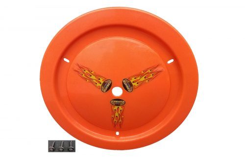 DOMINATOR RACE PRODUCTS Wheel Cover Bolt-On Fluo Orange Real Style 1006-B-FLO-OR