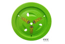 DOMINATOR RACE PRODUCTS Wheel Cover Dzus-On Xtr Green Real Style 1007-D-XG