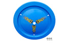 DOMINATOR RACE PRODUCTS Wheel Cover Dzus-On Blue 1012-D-BL