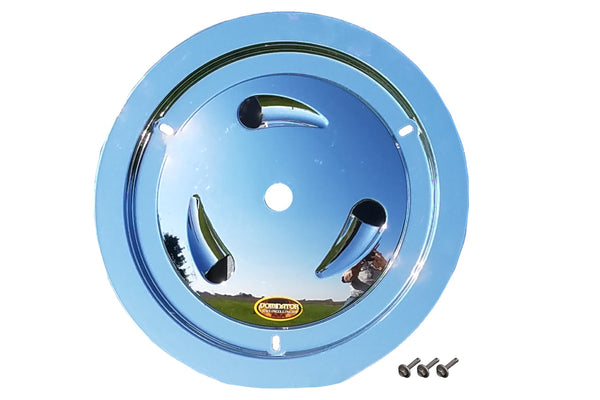 DOMINATOR RACE PRODUCTS Wheel Cover Bolt-On Chrome 1013-B-CHROME