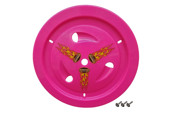 DOMINATOR RACE PRODUCTS Wheel Cover Bolt-On Pink 1013-B-PK