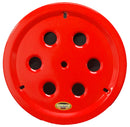 DOMINATOR RACE PRODUCTS Wheel Cover Hole Vent Alum Bolt 15in Red 1032-B-RD