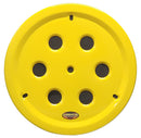 DOMINATOR RACE PRODUCTS Wheel Cover Hole Vent Alum Bolt 15in Yellow DOM-1032-B-YE