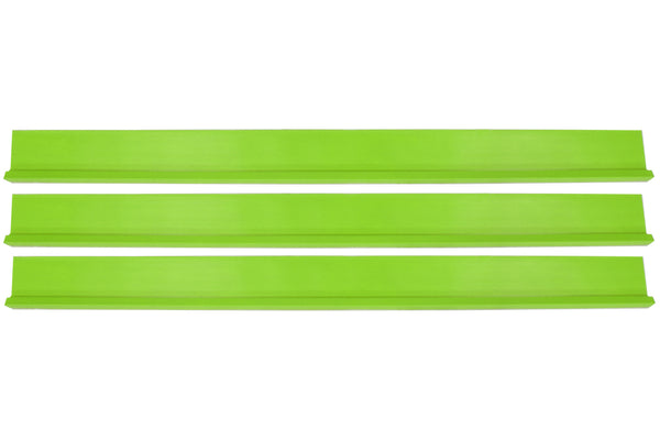 DOMINATOR RACE PRODUCTS Dirt Rocker Set Xtreme Green 3pc 1100-XG