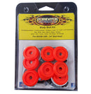 DOMINATOR RACE PRODUCTS Body Bolt Kit Flou Orange Hex Head 1200-B-FLO-OR