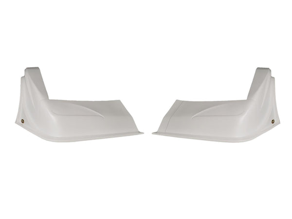 DOMINATOR RACE PRODUCTS Dominator Outlaw L/M Nose Kit White 2000-WH