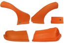 DOMINATOR RACE PRODUCTS Dominator Late Model Nose Kit Orange 2300-OR