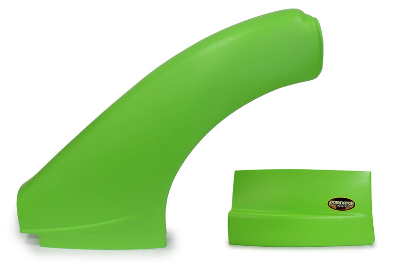 DOMINATOR RACE PRODUCTS Dominator Late Model Flare Left Xtreme Green 2302-XG