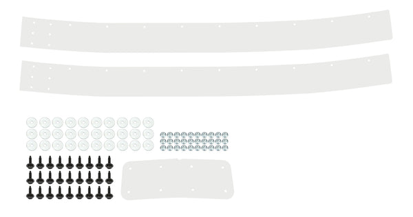 DOMINATOR RACE PRODUCTS Valance Camaro SS White 345-WH