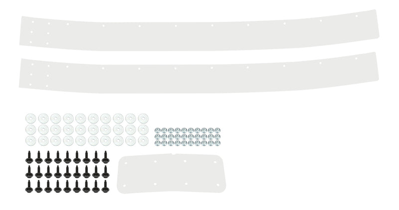 DOMINATOR RACE PRODUCTS Valance Camaro SS White 345-WH