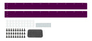 DOMINATOR RACE PRODUCTS Valance Dominator SS Purple DOM-346-PU