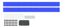 DOMINATOR RACE PRODUCTS Valance 81 Z-28 Camaro Killer Z Blue DOM-347-BL