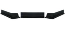 DOMINATOR RACE PRODUCTS Valance Modified IMCA 3pc Black 409-BK
