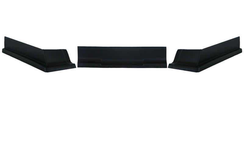 DOMINATOR RACE PRODUCTS Valance Modified IMCA 3pc Black 409-BK