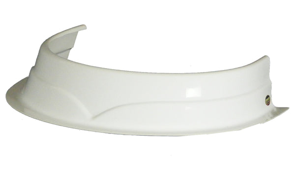 DOMINATOR RACE PRODUCTS Hood Scoop Predator 3.5in White 500-WH