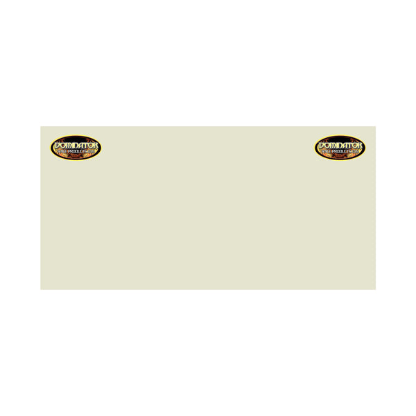 DOMINATOR RACE PRODUCTS Quarter Panel Mod White 30in x 70in 776-WH