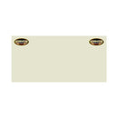 DOMINATOR RACE PRODUCTS Quarter Panel Mod White 30in x 70in DOM-776-WH