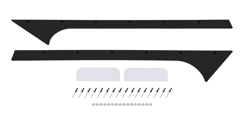 DOMINATOR RACE PRODUCTS Pillar A Pair Late Model Black 835-BK