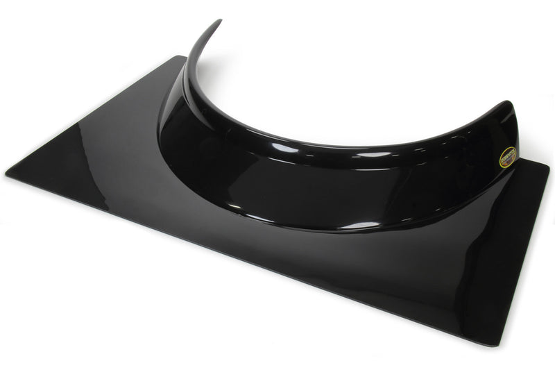 DOMINATOR RACE PRODUCTS Rock Guard Formed 3in Tall Gloss Black 900-GBK