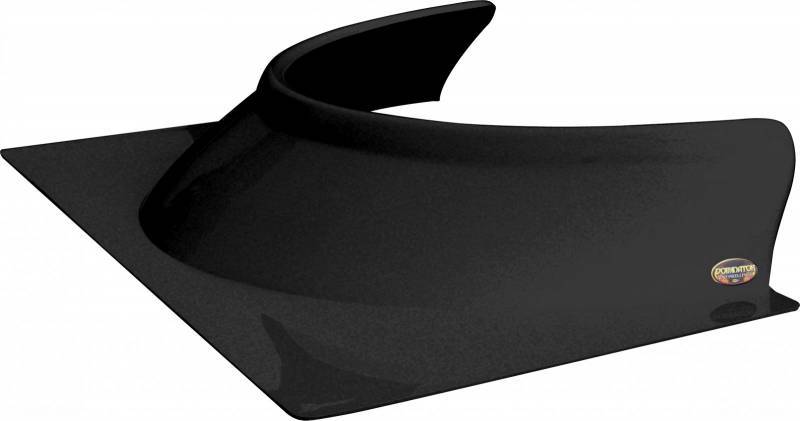 DOMINATOR RACE PRODUCTS Rock Guard Formed 4.5in Tall Gloss Black 901-GBK