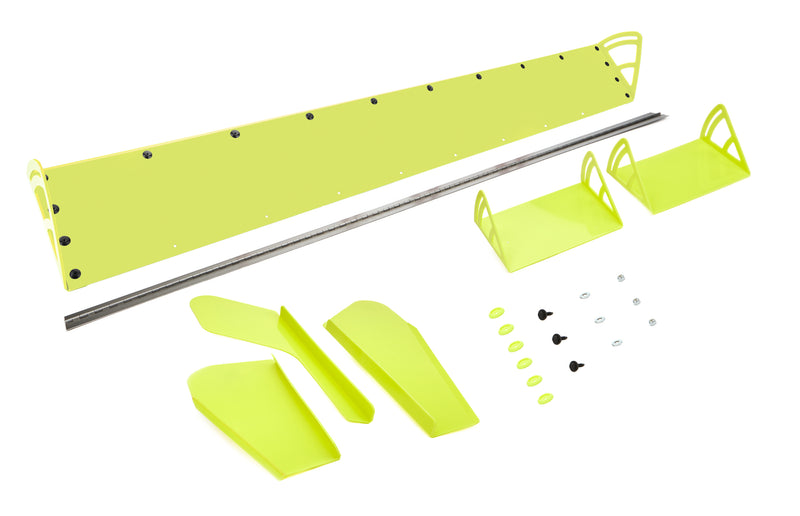 DOMINATOR RACE PRODUCTS Plastic Spoiler 8x72in LM Fluorescent Yellow 920-FLO-YE