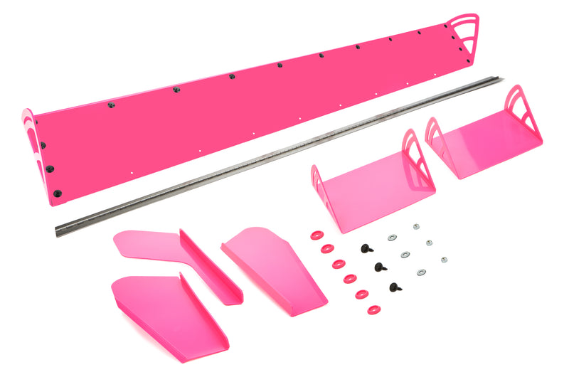 DOMINATOR RACE PRODUCTS Plastic Spoiler 8x72in LM Pink 920-PK