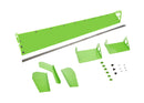 DOMINATOR RACE PRODUCTS Plastic Spoiler 8x72in LM Xtreme Green 920-XG