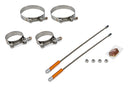DRAG RACE SOLUTIONS 10in Lite Tether Set 2.250 Pri/4.000 Clamp 2010-2250-4000