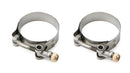 DRAG RACE SOLUTIONS Repl. Clamp Set 2.375 Collector Tethers 2375