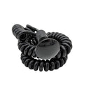 DRAG RACE SOLUTIONS Transbrake Mushroom Button w/Cord - Black 3109-1BLK