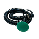 DRAG RACE SOLUTIONS Shredder Transbrake Button w/Cord - Green 3109-MGRN