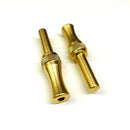 DRAG RACE SOLUTIONS Battery Charging Lugs - Male Brass (1pr) 4000-200
