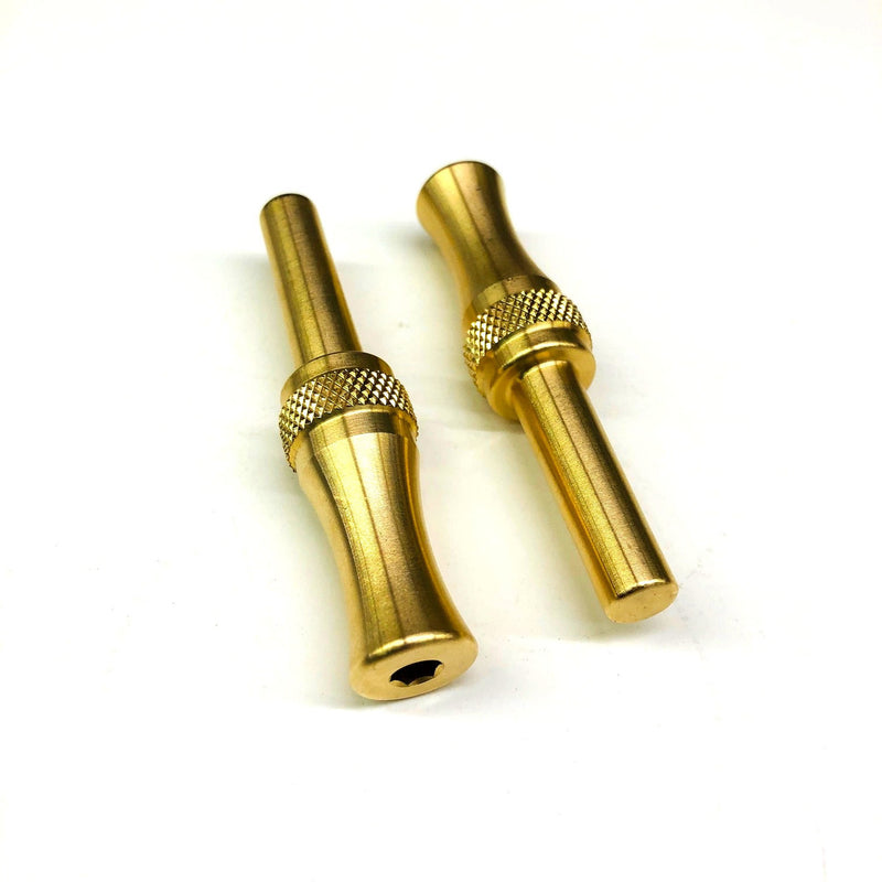 DRAG RACE SOLUTIONS Battery Charging Lugs - Male Brass (1pr) 4000-200