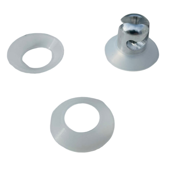 DRAG RACE SOLUTIONS Quarter Turn Fastener Washers - Counter Sunk 4100-025C