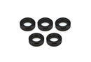DRAG RACE SOLUTIONS Billet Lug Nut Spacer Washers 3/8 Thick 5pk 7005-375B